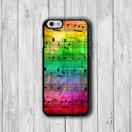 Song Sheet Colorful Rainbow Iphone 6 Cases, Music..