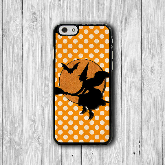 Funny Halloween Orange Polka dot Classic Witch on Bloom iPhone Case, iPhone 6 Case, iPhone 6 Plus, iPhone 5 5S iPhone 4 4S Accessories Gift Ask a Question ฿608.37 THB