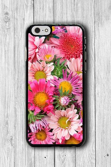 Beautiful Flower Floral Field Pink iPhone 6 Cases, Art iPhone 6 Plus Cover, Phone 5/5S, iPhone 4/4S Hard Case, Lovely Accessories HER Gift