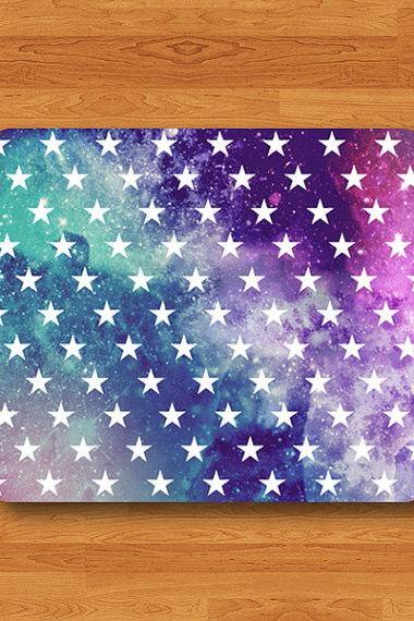 Galaxy Nebula STAR HIPSTER Mouse PAD Trendy Colorful Pastel Girly MousePad Modern Art Work Computer Accessory Custom Personal Space Color#2-18