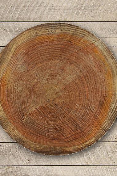 Brown Log Wood Vintage Mouse Pad Antique Wooden Printed Mousepad Circle Accessory Mat Personalized Gift Desk Deco Computer Love Boss Gift#2-19